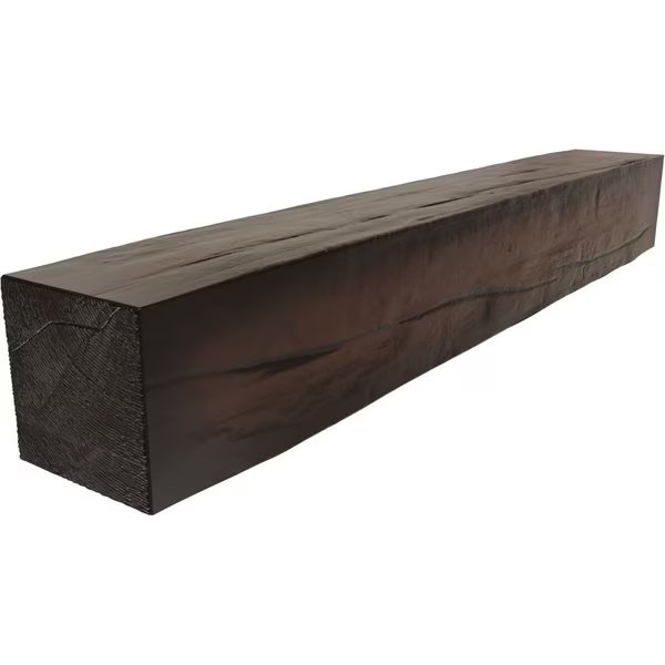 Riverwood Faux Wood Fireplace Mantel, Premium Espresso, 8